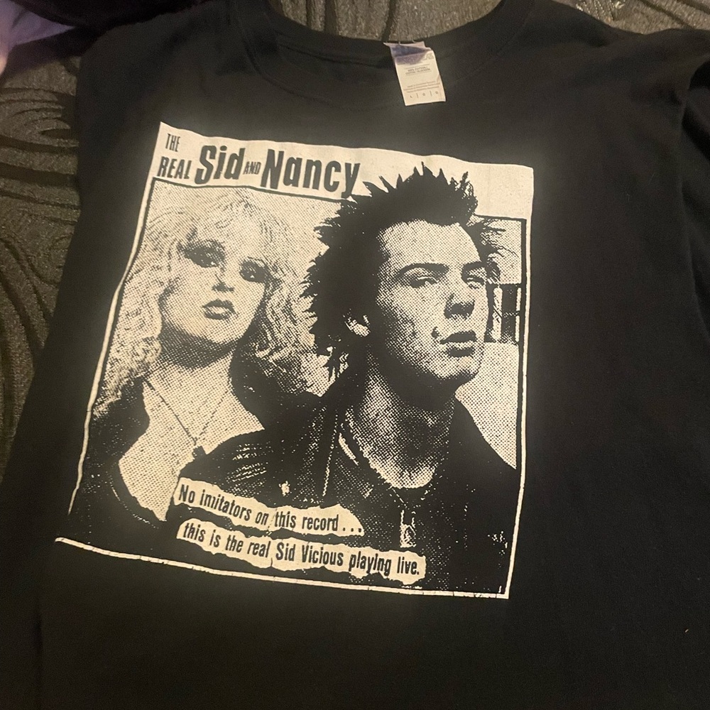sid and nancy shirt